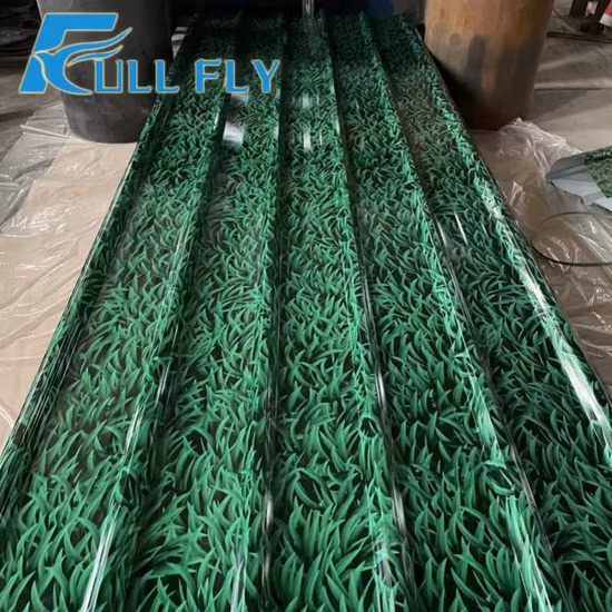 Customized Colored PC Building Material GRP FRP Laminate Fiberglass Roofing Sheet