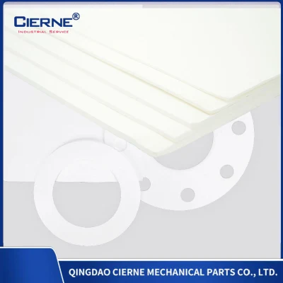 Produits personnalisés en bande de PTFE expansé vierge, 441.8x10x3mm, 100%, pour client américain, emballage en Fiber de carbone