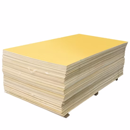 Feuille de stratifié de fibre de verre époxyde verte Fr4 de matériaux d'isolation électrique